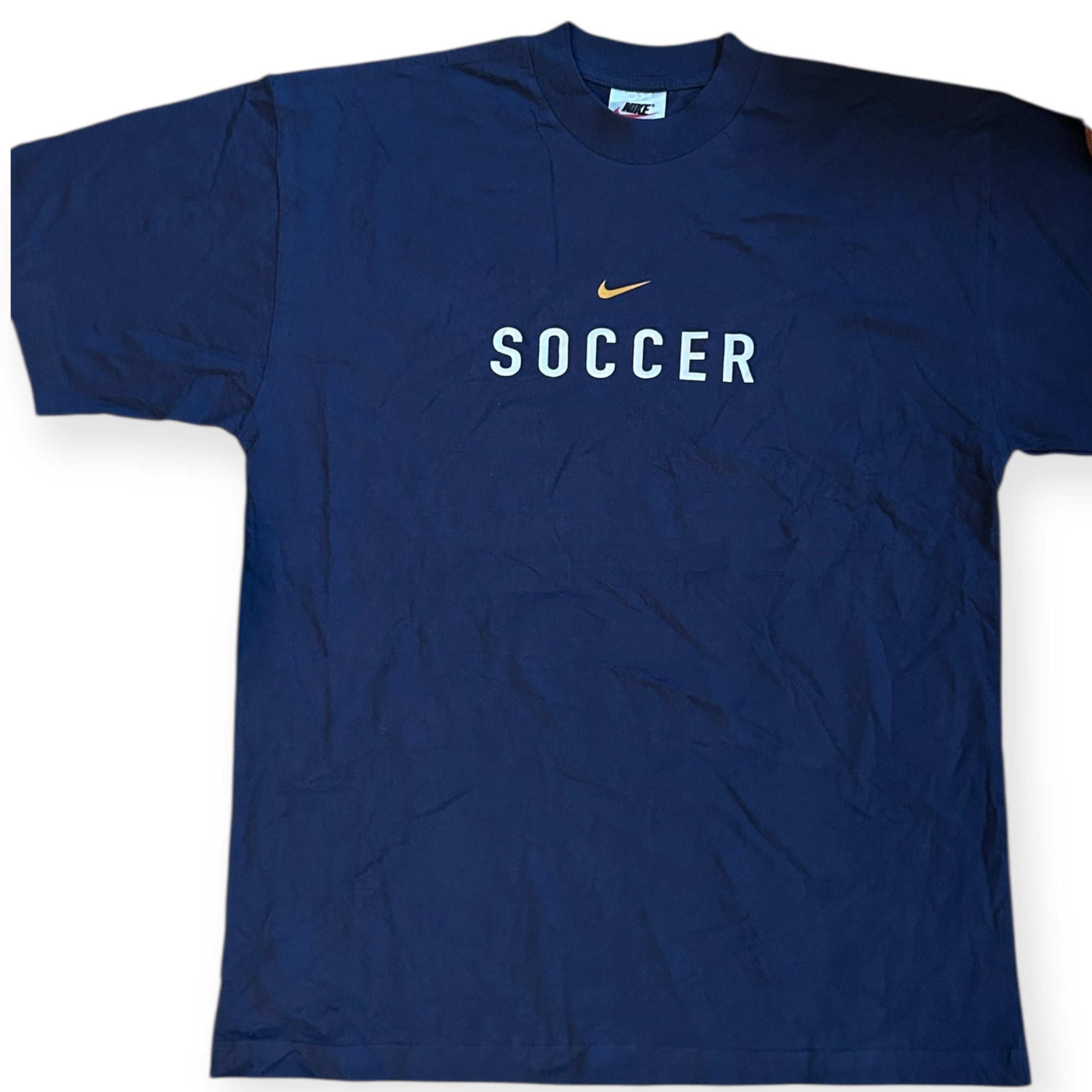 Vintage Nike Soccer T-Shirt M