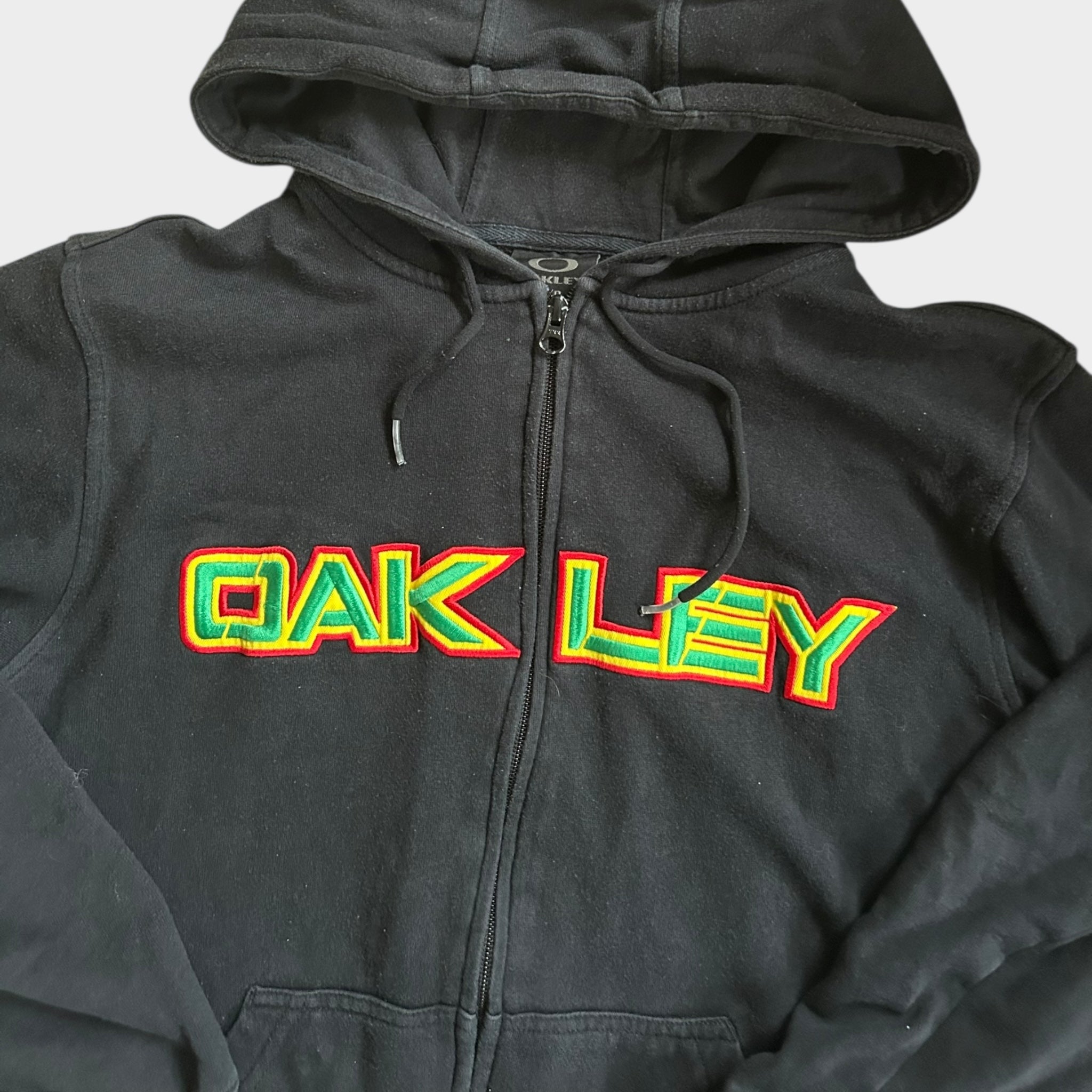Vintage Oakley Software Zip Hoodie S