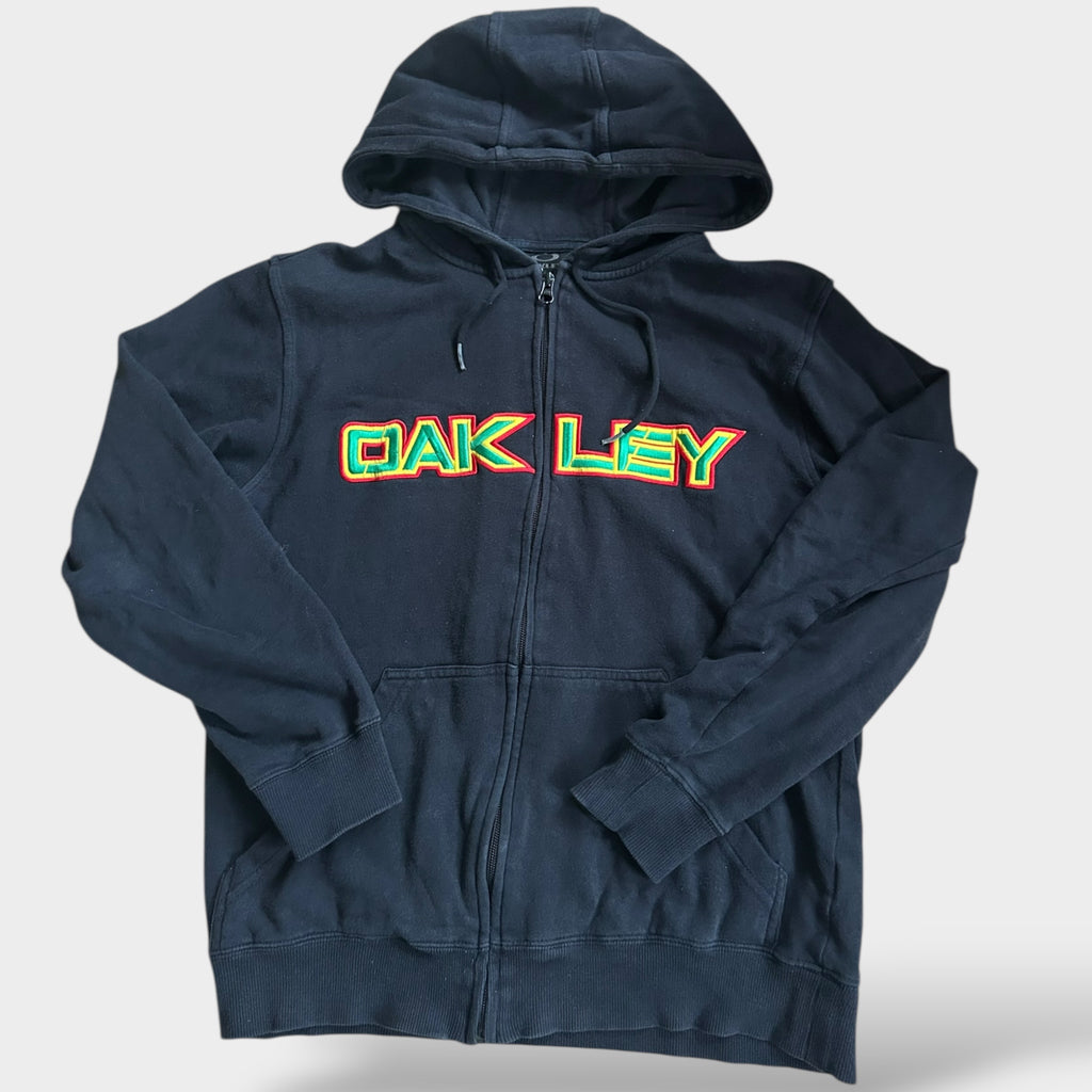 Vintage Oakley Software Zip Hoodie S