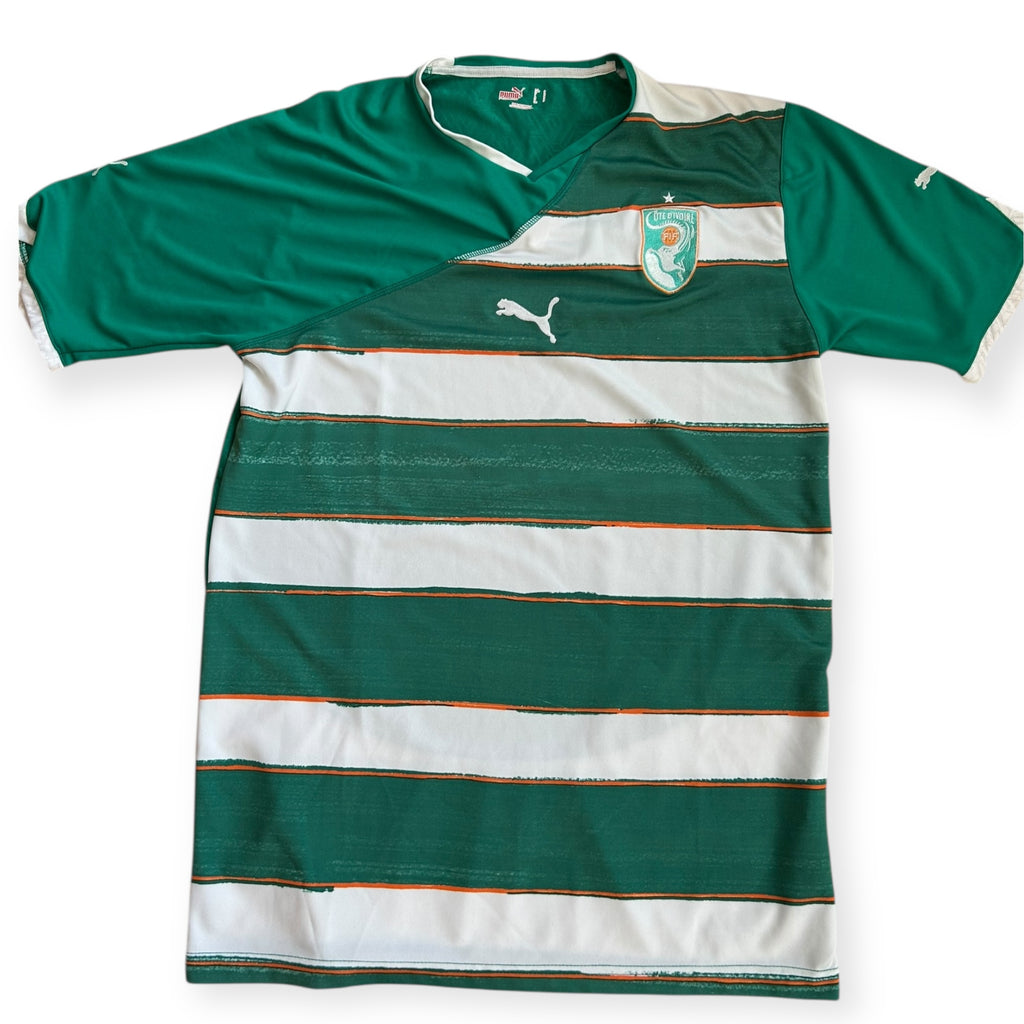 Vintage Puma Elfenbeinküste Trikot S